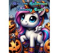 Unicorn Halloween Coloring Book