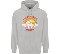 Unicorn Im Too Magico per Te Uomo Felpa