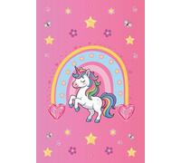 Unicorn Journal or Notebook, Cute, Fun, Colourful Birthday, Christmas, or Valentine's Day Gifts for Kids, Girls, Teens- Stocking or Easter Basket ... Favors, Decorations, or Loot Bag Fillers