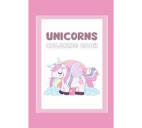 Unicorn kids coloring book