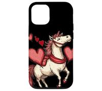 Unicorn Love Story per un divertente look di San Valentino Custodia per iPhone 12/12 Pro