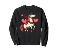 Unicorn Love Story per un divertente look di San Valentino Felpa