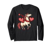 Unicorn Love Story per un divertente look di San Valentino Maglia a Manica