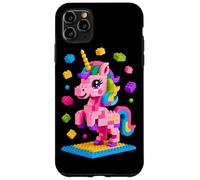 Unicorn Lover Master Builder Building Bricks Blocks, giocattolo per bambini Custodia per iPhone 11 Pro Max