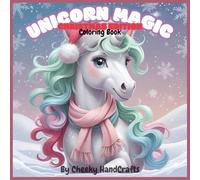 Unicorn Magic: Christmas Edition A Cute Coloring Book for Kids