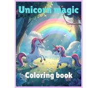 Unicorn magic coloring book