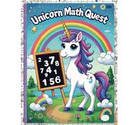 Unicorn Math Quest: Educational Coloring, Learning Math for Children, Learning Through Playing