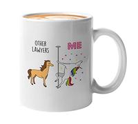 Unicorn Me Vs Other Lawyers Tazza da caffè 325 ml bianco - Avvocati - Avvocati - Giurisprudenza - Studenti di giurisprudenza Avvocato Giustizia Difesa Legale Diritto Civile