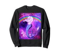 Unicorn Mermaid Mermicorn Cute in Galaxy Rainbow Unicorns Felpa
