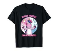 Unicorn Mom Of Madness Survivor Genitori Fantasy Lovers Maglietta