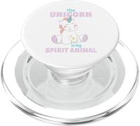 Unicorn, My Spirit Animal - Magical Rainbow Uomo Donna Bambini PopSockets PopGrip per MagSafe