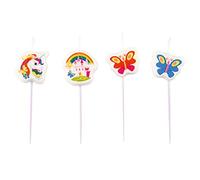 Unicorn Pick Candles /4
