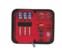 Unicorn - Portafoglio Maxi, Colore: Nero/Argento/Rosso