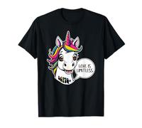 Unicorn Portrait - L'Amore è Senza Limiti - Fumetti Stile 1 Maglietta
