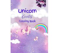Unicorn Quotes Coloring Book