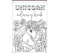 Unicorn Quotes Coloring Book