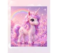 Unicorn Squared Grid / Graph Paper Notebook