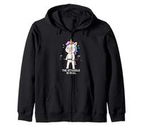 Unicorn Struggle Is Real Lifting Deadlift Gymrats Uomini Donne Felpa con Cappuccio