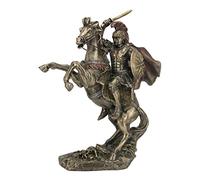 UNICORN STUDIO Statua del re greco Alessandro Magno a cavallo