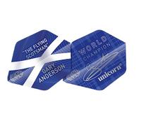Unicorn Ultrafly.75 Player AR Blue Ghost Gary Anderson - Set alette per WC