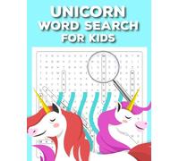 Unicorn Word Search for Kids