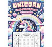 Unicorn Word Search Puzzle Book Ages 6-12: Unicorn Word Search and Coloring Book: 100 Fun Word Search Games with Cute Unicorn Coloring | Magical Brain ... of Magical Challenges | Easy to Hard Levels