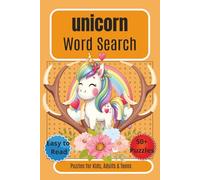Unicorn Word Search Puzzle Book: Word Searches with Easy-to-Read Print about Unicorns, Magic, Fantasy Worlds, Rainbows, and More | 6x9 inches | 110 ... Fantasy Lovers, Birthdays, and Holidays
