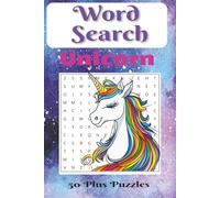 Unicorn Word Search Puzzle Book: Word Searches with Easy to Read Print about Unicorns, Unicorn Magic, Fantasy and more | 6x9 inches, 111, pages | 50 + ... for Vacations, Holidays, and Free Time