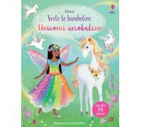 Vesto le bamboline - Unicorni arcobaleno