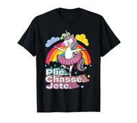 Unicorni Ballerina Costume Tee Plié Chassé Jeté Maglietta
