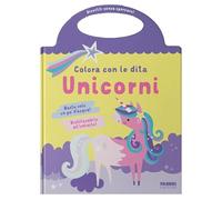 Unicorni. Colora con le dita. Ediz. illustrata