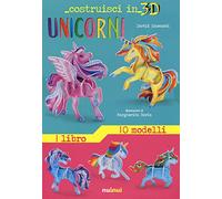Nuinui NUI35970 Costruisci in 3D - Unicorni