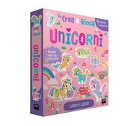 Libri Unicorni. Crea E Gioca. Ediz. A Colori. Con 28 Personaggi 3D. Con Puzzle.