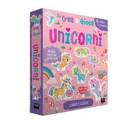 Unicorni. Crea e gioca. Ediz. a colori. Con 28 personaggi 3d. Con puzzle. Con scenari di gioco
