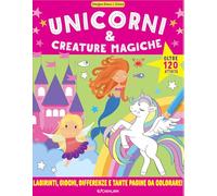 Unicorni & creature magiche. Disegna gioca & colora. Ediz. illustrata