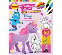Unicorni e creature magiche. Cute stickers. Mini staccattacca e colora. Ediz. illustrata