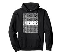 Unicorni Felpa con Cappuccio