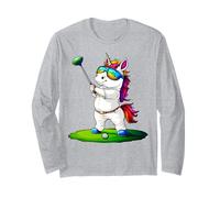Unicorni golfier/Golf Unicorno Maglia a Manica