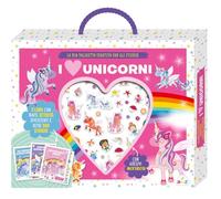Unicorni. La mia valigetta creativa con gli sticker