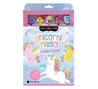 Unicorni magici. Ediz. illustrata. Con 5 gomme per cancellare. Con 5 matite