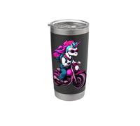 Unicorni moto Bicchiere termico in acciaio inox doppia parete
