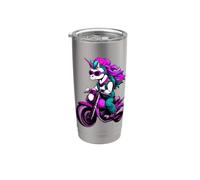 Unicorni moto Bicchiere termico in acciaio inox doppia parete