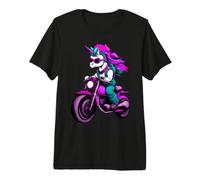 Unicorni Moto Maglietta Premium