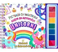 Unicorni. Picteaza cu degetelele