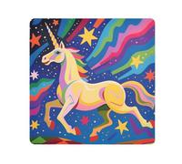 Unicorni stelle dopamina colore magico autoadesivo trucco borsa da viaggio panno borsa da viaggio organizzatore avvolgere fotocamera obiettivo panno involucro per articoli da toeletta dimensioni 55,1