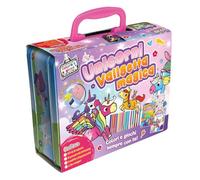 Unicorni. Valigetta magica. Ediz. a colori. Con 5 matite colorate. Con 10 pennarelli. Con Adesivi