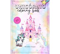 Unicórnio- Coloring Book: Mergulhe no Mundo Mágico dos Sonhos!