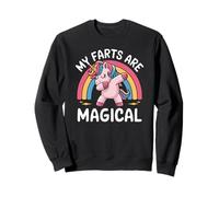 Unicorno Animale My Farts Are Magical Mitico Carino Unicorni Felpa