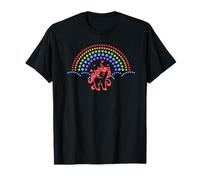 Unicorno Arcobaleno Magico Kawaii Divertente Bambini Maglietta