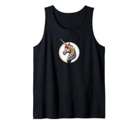 Unicorno Arcobaleno tolleranza libertà Amore LBGTQ+ CSD Cavallo Canotta